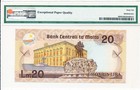 Bank Centrali Malta 20 Lira 1967  Pmg  66epq