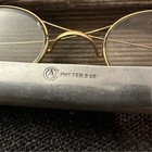 Antique 1909 Wire Rim Eyeglasses With Case