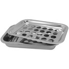  1 Set Communion Trays For Churches  10 41x7 66  Stainless Steel Communion Set -