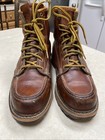 Thorogood 814-4201 Men s Leather Moc Toe Non-safety Work Boots Size 9 5 D Usa