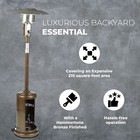 Four Seasons Courtyard 40 000 Btu Steel Outdoor Patio Heater  Bronze Finish