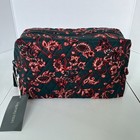 Vera Bradley Medium Cosmetic Bag Victorian Vines New