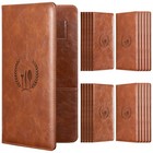 Restaurant Check Presenters - Guest Check Card Holders With Fork   Spoon Imprint