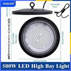 W us Plug 500w Ufo Led High Bay Light Commercial Industrial Warehouse Shop Light