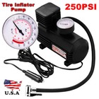 Heavy Duty 12v Portable 250psi Car Tyre Auto Tire Inflator Pump Air Compressor
