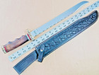 Impact Cutlery Custom Made Unused Large Fixed Blade Knives 19  Handcrafted Knife