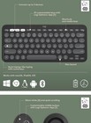 New Logitech Pebble 2 Combo Portable Wireless K380s Keyboard M350s Mouse
