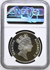 1994 Bermuda  2 Dollars Lightbourn   s Fisinus Shells Silver Coin 0 925 Ngc Pf68uc