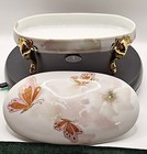 Vintage Luellen Landgren Hand Painted Porcelain Trinket Dish