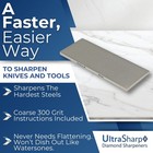 Ultra Sharp Diamond Sharpening Stone Coarse 300 Grit 8 X 3
