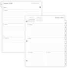  2026 Weekly Planner Refills Monarch  size 5  - 8 5   x11    Jan 2026 - Dec 2026