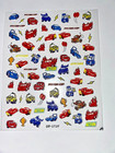 Set Of 5d Nail Decals Character Cars Disney Themed Nail Art Stickers
