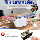 Smart Automatic Card Shuffler 1-2 Deck  Rechargeable Built-in 2000mah Battery  A