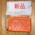 Coin Case Pouch Card Holder Accessory Case Longchamp Orange