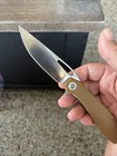 Countycomm X Luft Exclusive Bxtr Paragon Folding Knife Fox Knives Tan G10