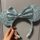 Blue Frozen Arendelle Aqua 2020 Minnie Ears Mickey Mouse Disney Parks Headband