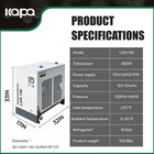 125 Cfm Refrigerated Compressed Air Dryer  30hp   40hp Compressors  110v 1 Phase