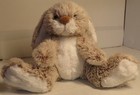 Melissa   Doug Burrow Bunny Rabbit Sitting Super Soft Plush Stuffed Animal 10 