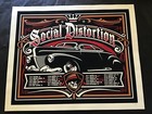  Social Distortion Poster 2009 Peter Macphee Lucero Sperry Emek Metallica Sperry