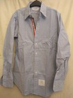 Nwot Thom Browne Blue Oxford Grosgrain Tb00 Tb0 Tb1 Tb2 Tb3 Tb4 Tb5 Msrp  425