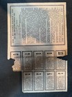 1917 Russian Liberty Loan Bond 500 Rubles     Revolution Era     Original Coupons