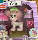 Fisher Price Snap N Style Pets Cheri Poodle - Vintage 2008 - New