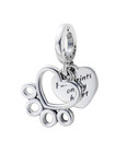 Paw Prints On My Heart Pandora Charm Pet Family Thanksgiving Special