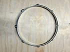 Ludwig Triple Flange Chrome Drum Hoops 2 3mm - Marching Snare And Toms - Nos