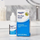 Equate Dry Eye Relief Lubricant Eye Drops  0 5 Fl Oz  C  2 Pack 