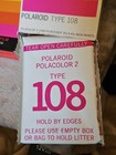 Vtg Polaroid Colorpack Film Polacolor Land Film Type 108 New Sealed Expired 3pk