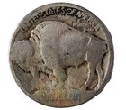 1913 P Type 1 Raised Ground Buffalo Nickel Restored Date Free Shipping