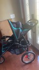 Graco 3-wheel Jogger Stroller  Single  Black blue  Cup Holder   Basket