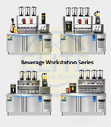 Nsf 71  Bubble Tea Boba Workstation Water Station Beverage Worktable