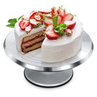 Cake Turntable Stand Rotating 12   Aluminum Heavy-duty Revolving Cake Decorating