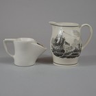 2pc Nautical Wedgwood Pitcher And Lord Nelson Pottery Shaving Scuttle