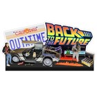 Back To The Future 3d Rgb  Acrylic Led Topper For Bttf Pinball Mahine