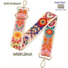 Crochet Flower Purse Strap knit Wide Replacement Crossbody For Shoulder Strap Ba
