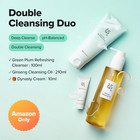 Korean Double Cleansing Set With Glass Skin Moisturizer Gift Bundle