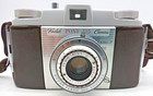 Vintage Kodak Pony 135 Model C 35mm Film Camera W  Anaston Lens   Leather Case