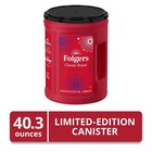 Folgers Classic Roast Ground Coffee  Medium Roast  40 3 Oz Canister