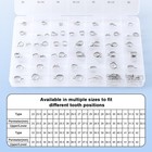 Kids Space Maintainer Kit Stainless Steel Bands 59pcs Wires 40pcs Orthodontic