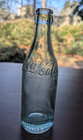 Rare Sea Blue Coca-cola  Coca-cola Bottling Co  Durham Nc  Triple Script Bottle
