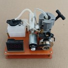 Mini 2-stroke Gasoline Engine Model Toy Petrol Engine Mixture Nitro Dc Generator