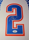 Shai Gilgeous-alexander Signed   Framed Jersey W led s  3d Logos   Psa10 Rookie