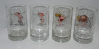 Vintage 1981 Arby s B c  Comics Glasses Set Of 4 Bc Ice Age Glass Tumblers 5 25 
