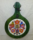 Vintage Nos Love Birds Cutting Board Pennsylvania Dutch Folk Art Retro Nib