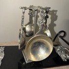Crosby   Taylor Vineyard Measuring Cup Set  stand In Pewterabsolutely Beautiful 