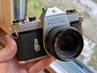 Honeywell Pentax Spotmatic F 35mm Film Slr Camera W  Takumar 1 8 55mm Lens   Cap