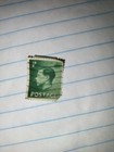 Great Britain Postage   King Edward Viii     d Green Stamp   Posted used   1936