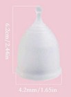 Small Period Reusable Menstrual Cup With Case